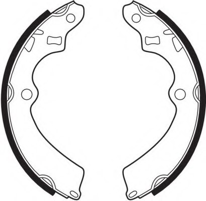 FERODO FSB233 Brake Shoe Set
